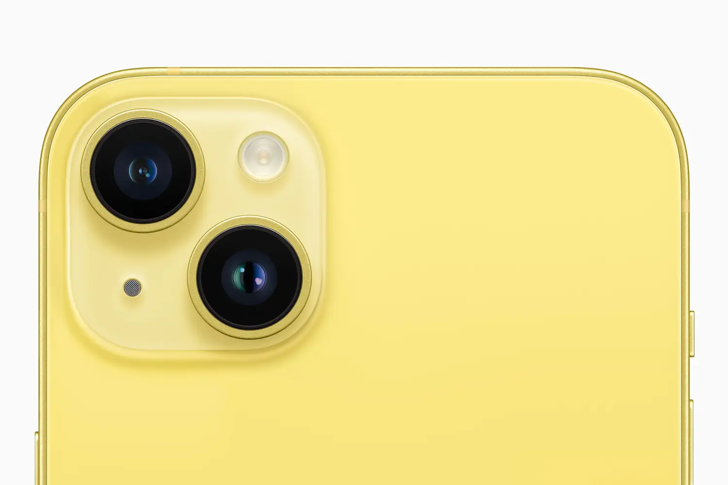 Yellow iPhone 14 Plus